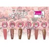 Colecciones Fantasy Nails Acrilico 6 Pz Color Rose gold