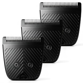 Compatibility for Manscaped The Lawn Mower 5.0 Ultra Trimmer Blades, Hygienic Snap-In Ceramic Blade with Metal Guard, Fit for Manscaped Lawn Mower 5.0 Ultra Replacement Blades（3PACK）