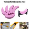 Powertool 2 Pcs Chainsaw Sharpener Chain Grinder Tool Woodworking Saw