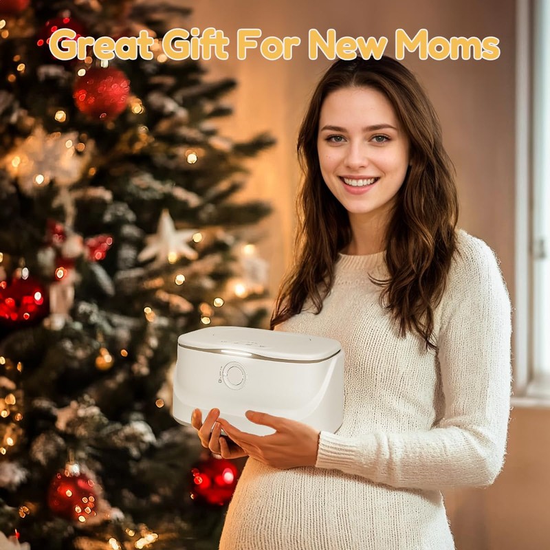 Baby Wipe Warmer with Night Light,Innovative Spring Design,Baby Wet Wipes