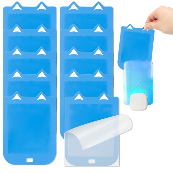 10 Pack Double Sided Sticky Refills for Flying Insect Light