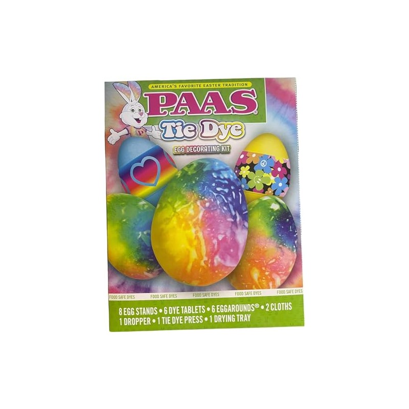 PAAS Tie Dye Easter Egg Decorating Kit - America's Favorite