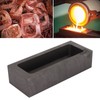 Ingot Mold Graphite Casting Bar Mould 105x35x20MM Internal 125x50x30MM External