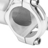 Silver Bike Stem Lightweight Aluminum Alloy with 28.6mm Front Fork