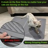 Mofason Rubber Large Cat Litter Mat - Kitty Litter Box