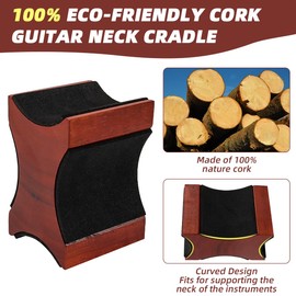 Ogdni Guitar Neck Rest Support Pillow for Electric Acoustic Guitar Bass String Instrument Luthier Setup Cleaning Repair Tool