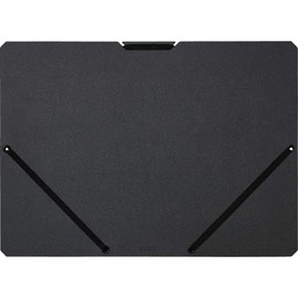 King Jim 2582-BK Document Holder, Sandit Storage, Approx. 250 Sheets, A4 Horizontal, Black