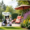 Australian Shepherd Spring Summer Garden Flag 12x18 Double Sided