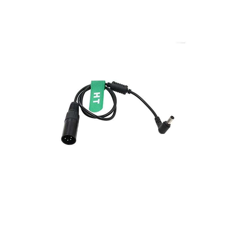 HangTon 12V XLR 4 Pin to DC Barrel 5.5x2.5mm for