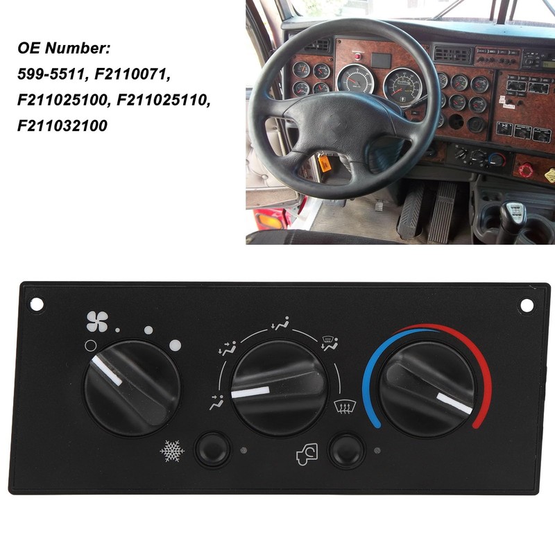 Heater Climate Control, Heavy Duty Climate Control Module 599‑5511 Heater