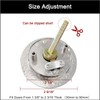 SANGRENSHEN Sliding Door Lock Pocket Door Flush Handles Latch Privacy