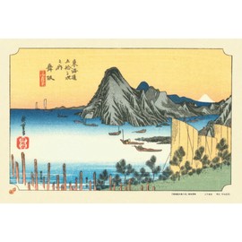 300 Piece Jigsaw Puzzle Mathaka "Makage Imakiri" (Goshiku Sanji Tokaido) (10.2 x 15.0 inches (26 x 38 cm)