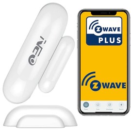Window Opening Sensor Z-Wave Contact Compatible with Smarthings