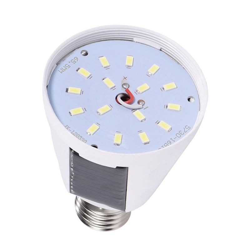 Solar Panel LED Light Bulb Portable Waterproof Indoor/Outdoor Hiking Camping