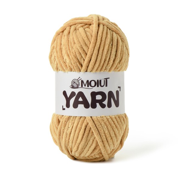 Fluffy Chenille Yarn for Crocheting, Chunky Velvet Yarns for Crochet