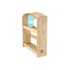 APOLLO 6328 2-Tier Spice Rack, Wood, Natural, 24.5x27x7