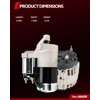 Torchbeam 8260N Alternator Compatible with Focus 00-02 DOHC Focus 03