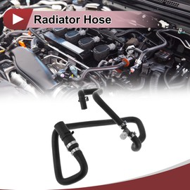 X AUTOHAUX 1 Pc Radiator Hose for Land Rover Range Rover Sport V8 4.4L 2006-2009 Engine Cooling Thermostat Hose No.LR006158 Black Rubber