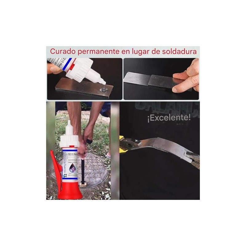 Super Pegamento Sellante Reparador de Secado Rápido