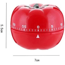 Kitchen Tomato Timers 60 Minutes Kitchen Cooking Timer Clock Mechanical Timer
