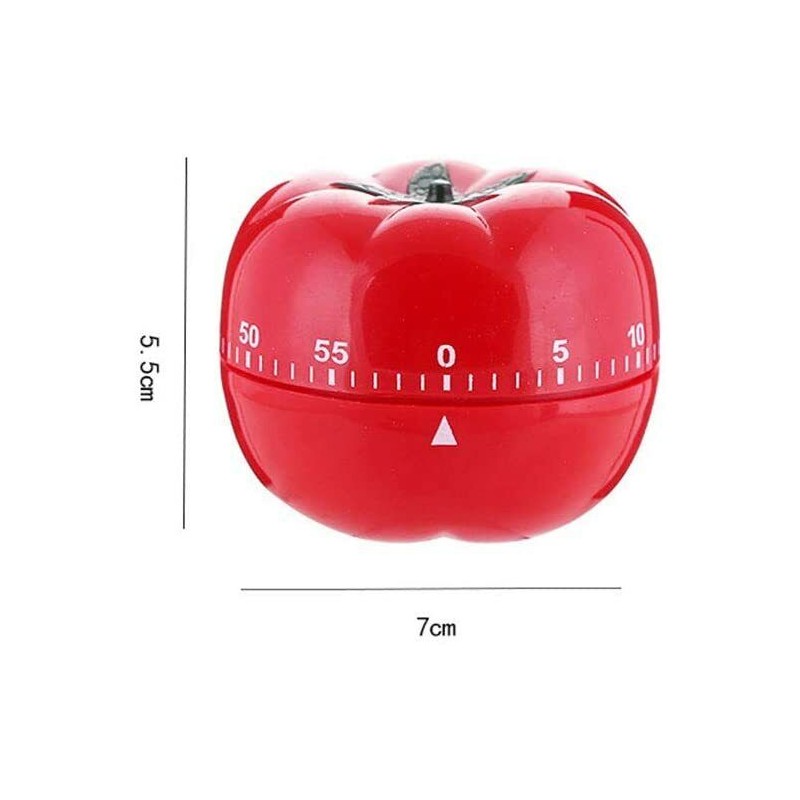 Kitchen Tomato Timers 60 Minutes Kitchen Cooking Timer Clock Mechanical