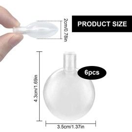 TNSOYCA Pack of 6 Squeakers for Sewing In, Toy Noise Squeakers, Squeakers Repair Fix for Dogs, Pets, Diameter 35 mm