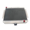 TSMINDUSTR 3 Row Aluminum Radiator Compatible with 1972-1986 Jeep CJ