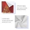 Pfrewn Golden Snowflakes Christmas Tree Forest Towels Set of 3