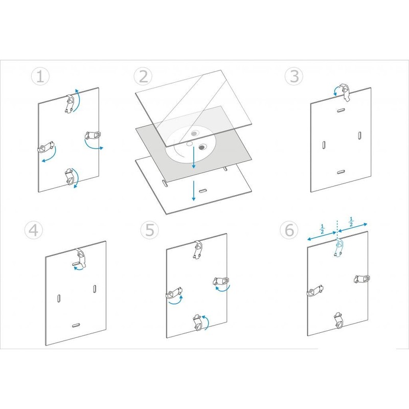 Decorative Picture Frame, Photo Frame, Poster Frame for the Home