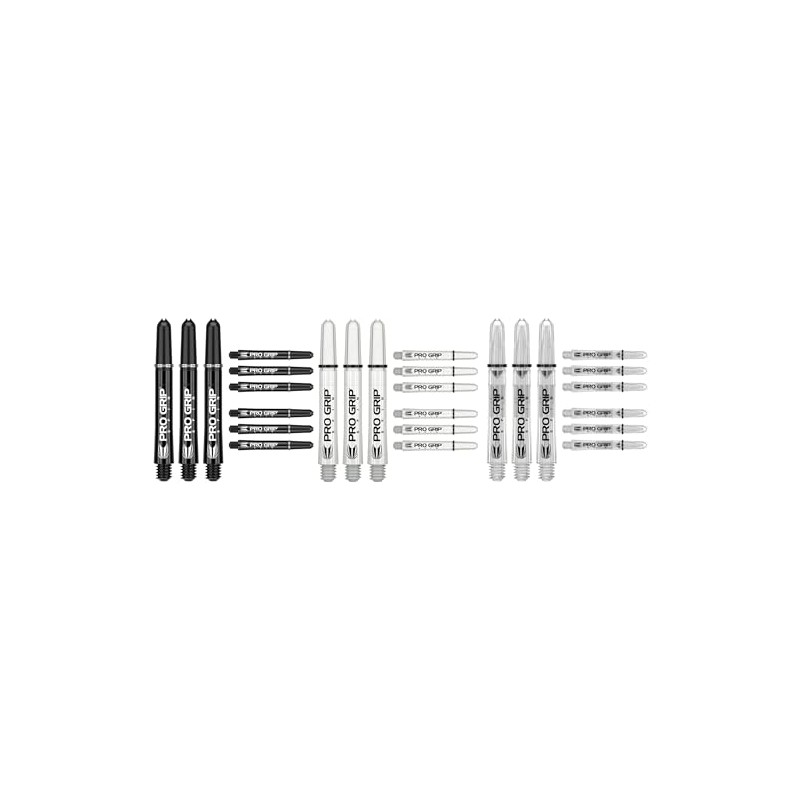 Target Pro Grip Spin Set of 3 Shaft White Medium