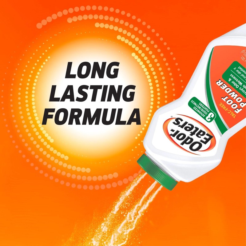 Odor-Eaters Foot Powder, 6 oz, Pack of 4 – Foot