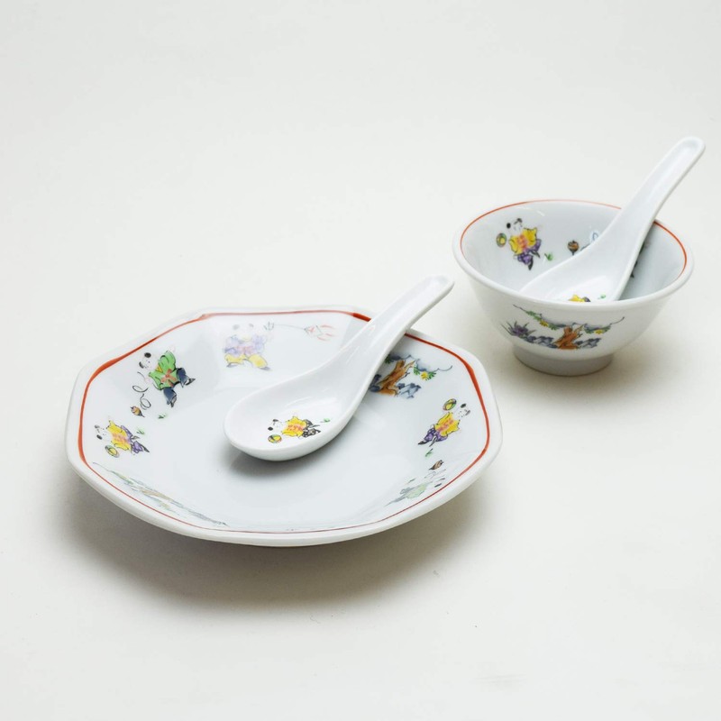 Gold Five AM-IR002 Karako Octagonal Fried Rice Dish