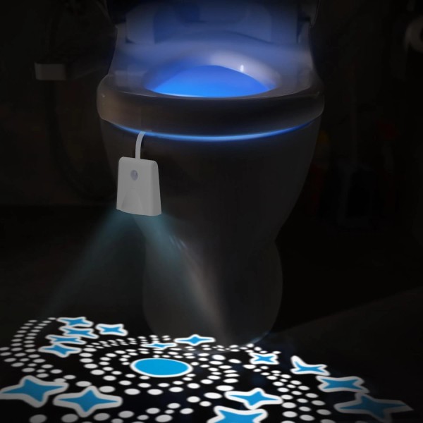 Toilet Night Lights 16 Color Changing,Motio<wbr/>n Sensor Activated Detection LED
