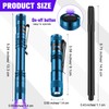 Tegeme Tegeme 8 Pcs Black Light Markers Set 4 Invisible