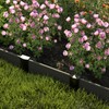ORVPMVP 20Pcs Metal Landscape Edging Stakes, 8.5In Garden Stakes Landscape