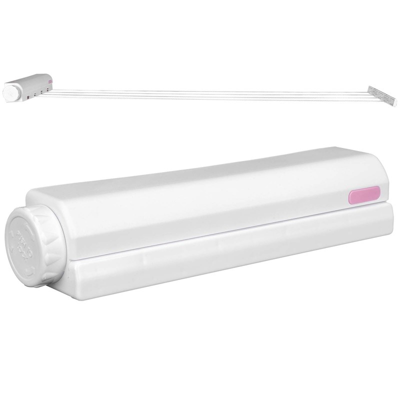 Ejoyous Clothes Line Extendable Wall, Clothes Airer Wall Mounted Telescopic