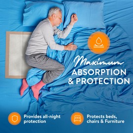 Inspire Inspire Super and Ultra Absorbent Disposable Bed Pads (30" X 36" Pack of 50)