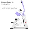 Delclynee Hat Heat Press Machine (Purple)