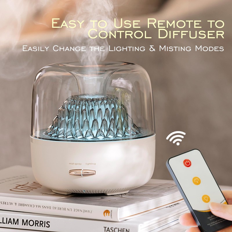 DEALFUN Essential Oil Diffuser,Portable Humidifier with Cool Mist, 7 Colors
