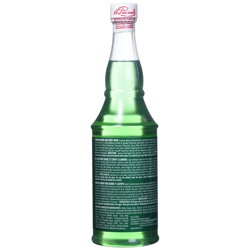 Clubman Facial Soap (Barba and Body) - 430 ml