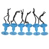 6Pcs Surf Board Leash Leg Rope Plug Nylon Plastic Surf