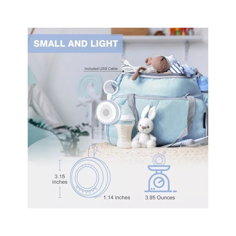 Easy@Home Portable Baby White Sound Machine: Easy@Home 2 in 1