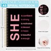 OSLYSOF Inspirational Gifts for Women Spiral Notebook, Women Empowerment Gifts