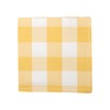 C&F Home Franklin Buffalo Check Gingham Plaid Woven Sunrise Yellow