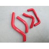Red Silicone Radiator Hose For 2005 Suzuki RMZ450
