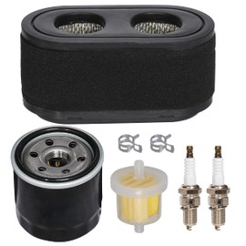 HIFROM Air Filter Oil Fuel Filter Spark Plug Tune Up Kit Compatible with Toro 74657 74661 74675 74680 74723 74760 74775 74784 74787 TimeCutter Riding Mower 127-9252 120-4276