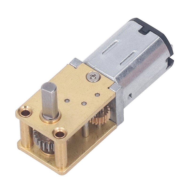 DC 12V Worm Gear Motor Low Speed Single Shaft Micro