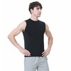 TopTie 2 Pack Mens Sport Compression Base Layer, Athletic Sleeveless