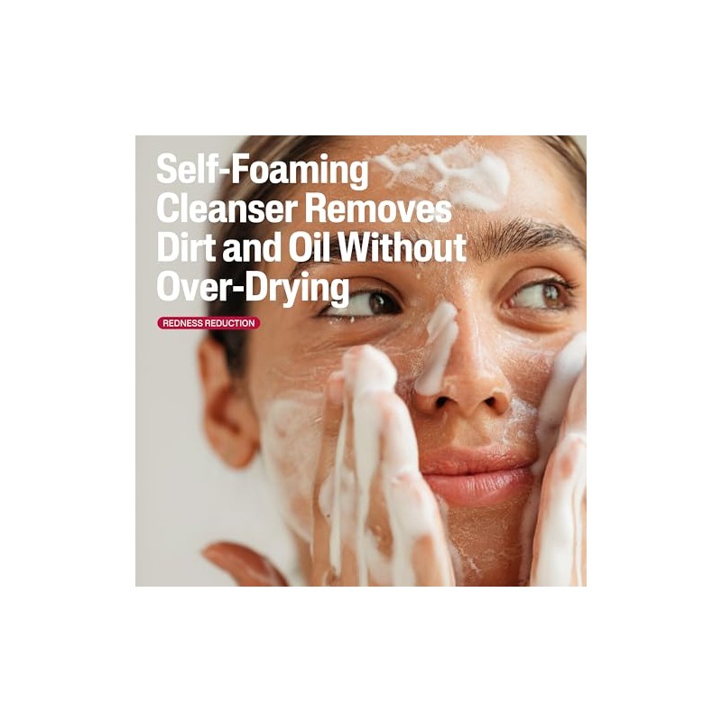 Cetaphil Redness Control Daily Foaming Face Wash, 8.0 Fluid Ounce