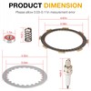 Heavy Duty Clutch Friction Plates & Gasket Kit for Honda